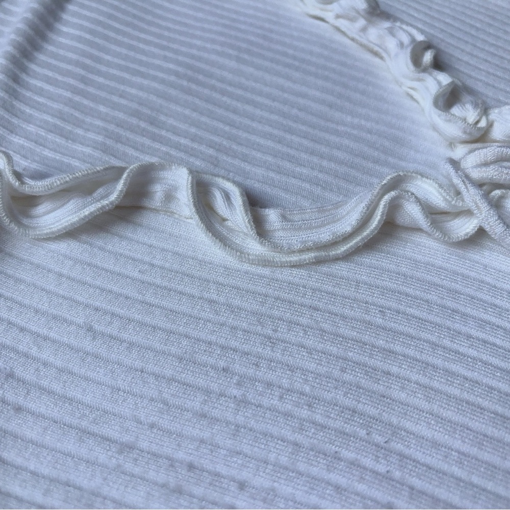Reformation Gellar Ruffle Knit Top - Picture 4 of 4